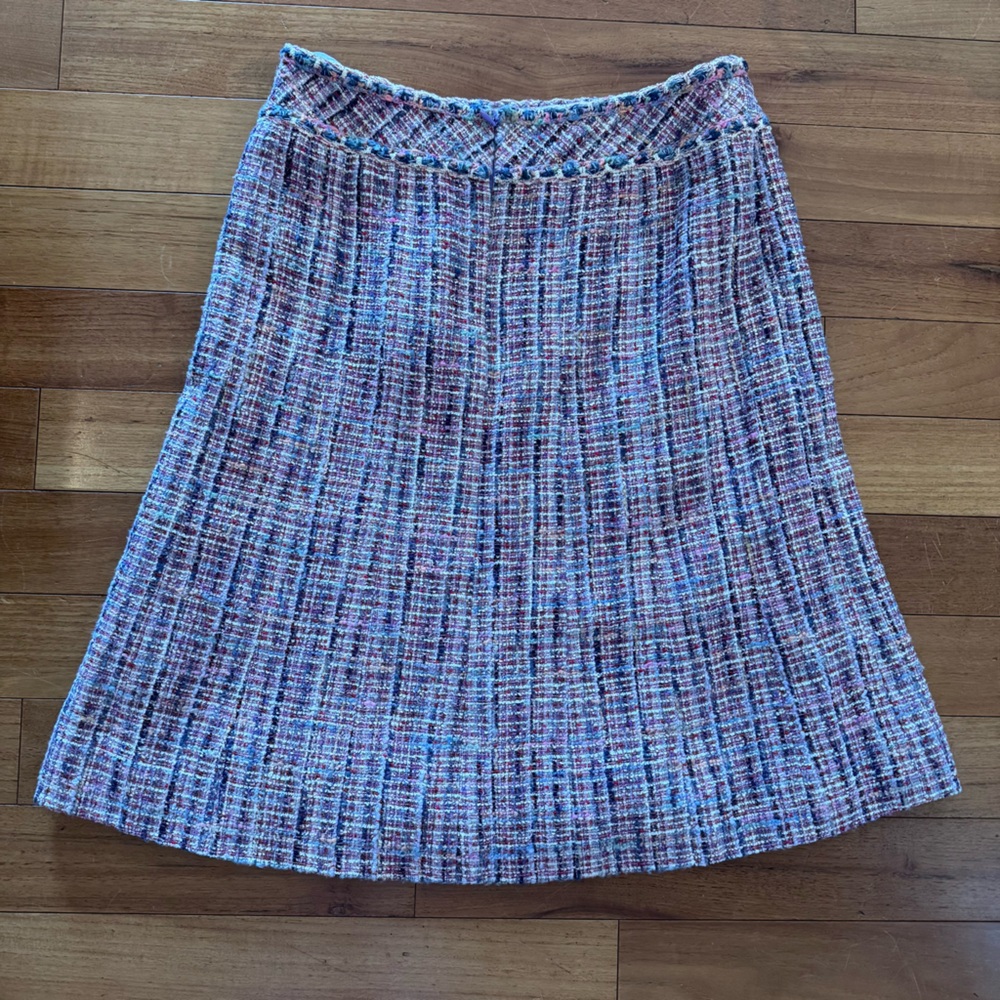 Chanel Pink Tweed Skirt - Picture 9 of 9